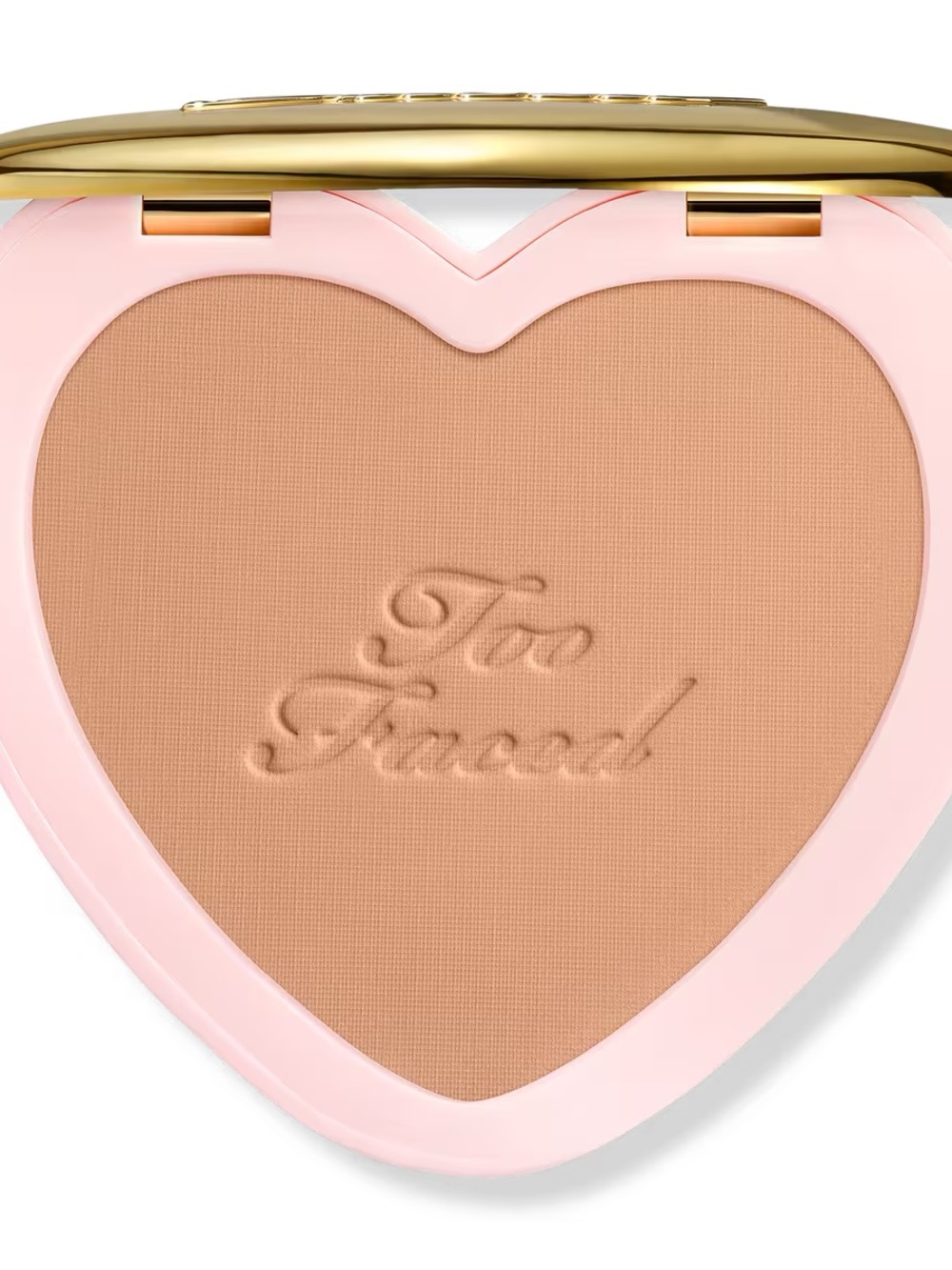 Too Faced Heart-Shaped Bronzer — Warm Beige